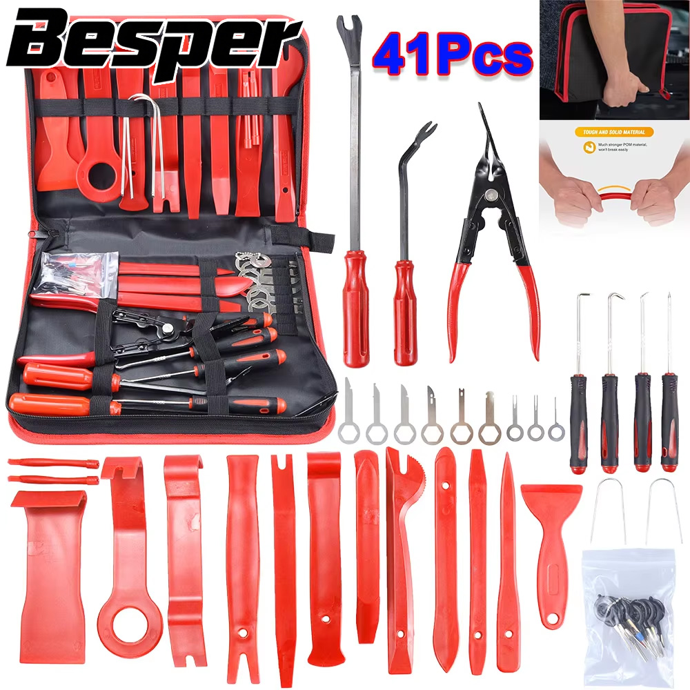 Rivet Setter Tool - Werkzeugsatz zum Entfernen der Autoverkleidung für