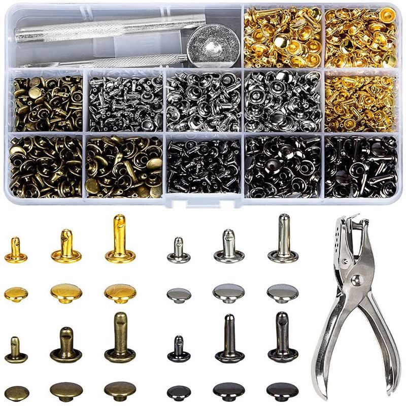 Metall Doppel Kappe Nieten Stu – Rivet Setter Tool Bewertung und Preis