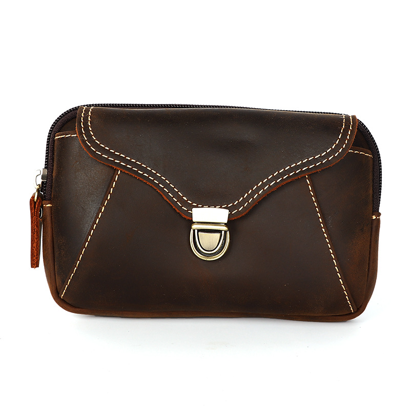 Herren-Gürteltasche aus Leder, – Leatherwork Designs Bewertung und Preis