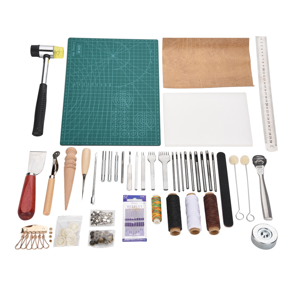 42-teiliges Lederhandwerkszeug – Groover Stitching Tool Bewertung und Preis