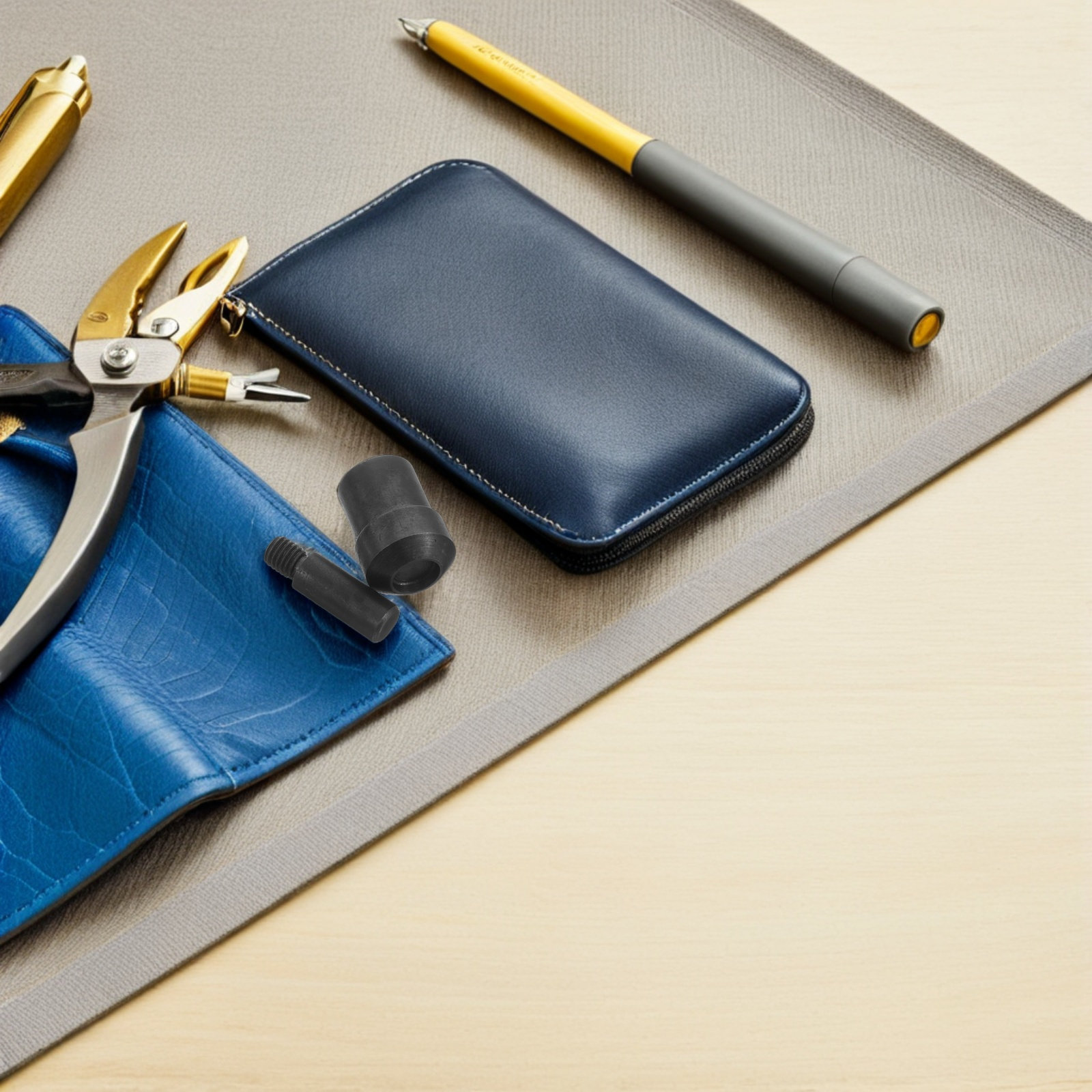 2 Stück Nieteinsatz- und Stanz – Leatherwork Hand Press Bewertung und Preis